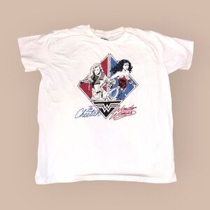 WW84 Wonder Woman 1984 The Cheetah Women’s XL White Graphic T-Shirt DC Comics